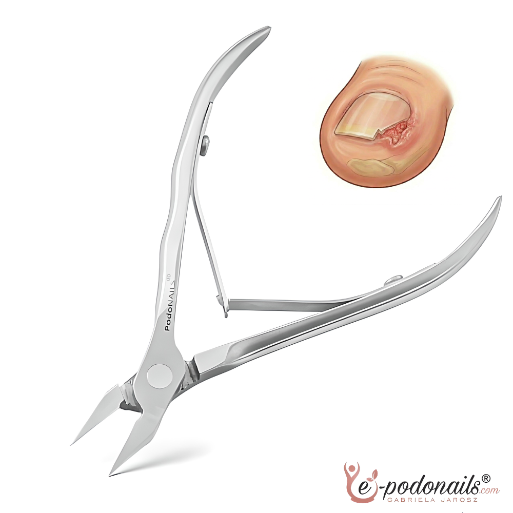 Cęgi podologiczne do wrastających paznokci stóp |PodoNAILS® 