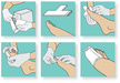  Ligasano® tamponada, bandaż biały rolka 3mx5x0.3 cm  (3)