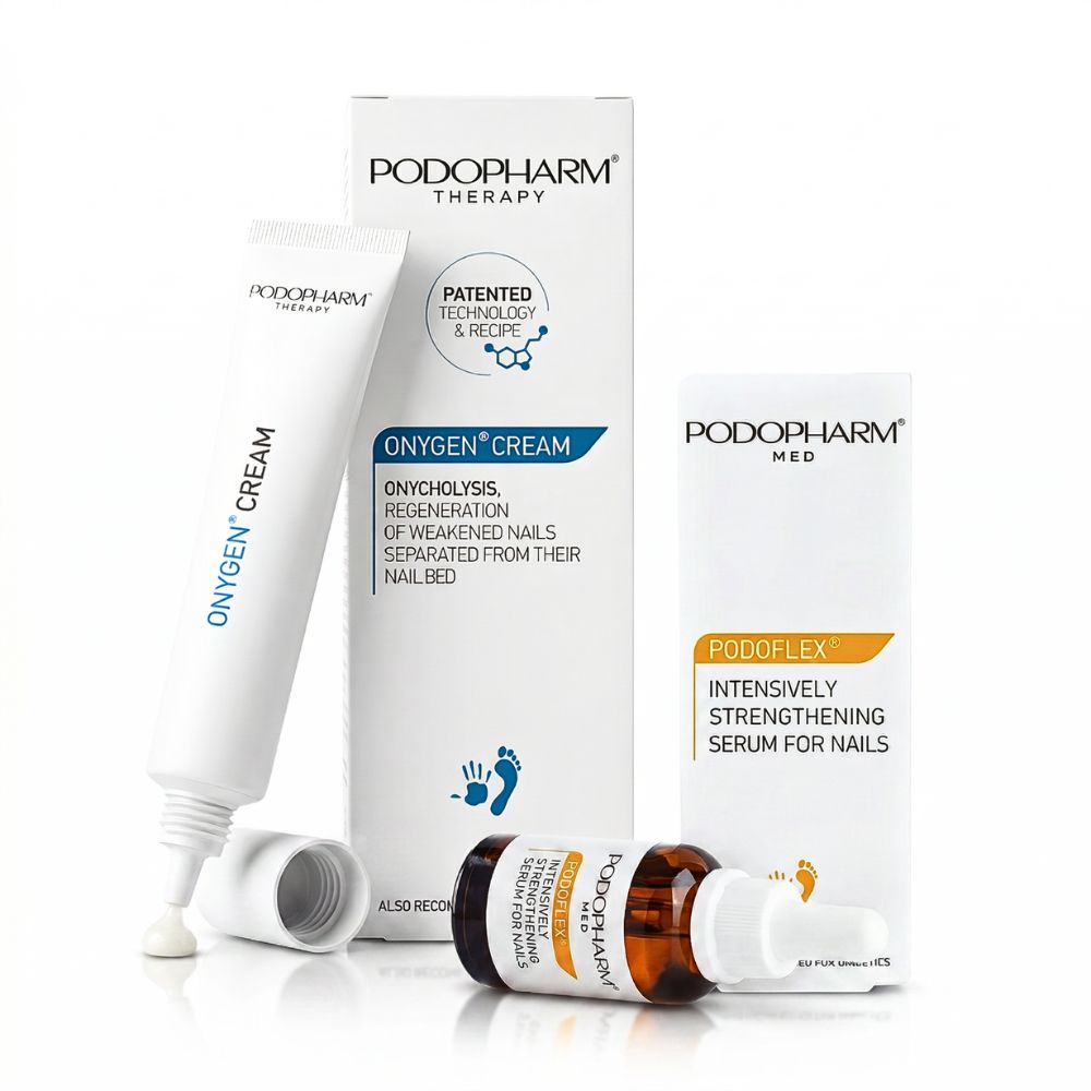 Zestaw ONYGEN® i PODOFLEX® Regeneracja Paznokci z Onycholizą