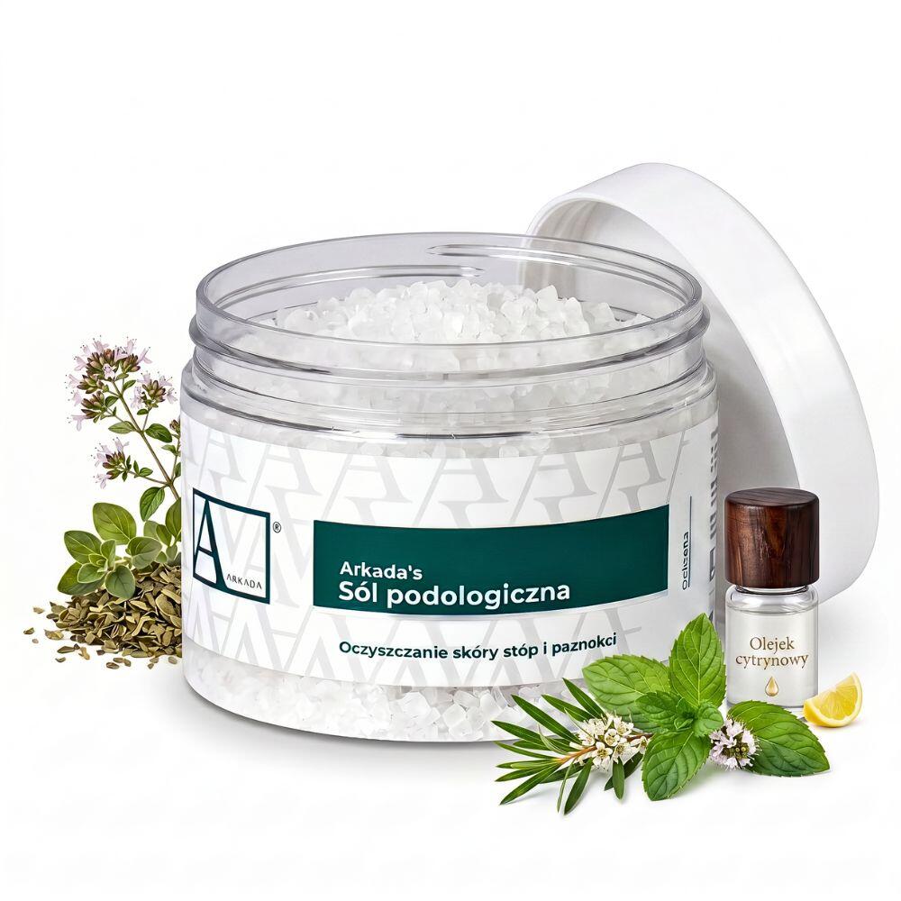 Arkada® Sól Podologiczna – Ochrona Stóp i Dłoni 500 g