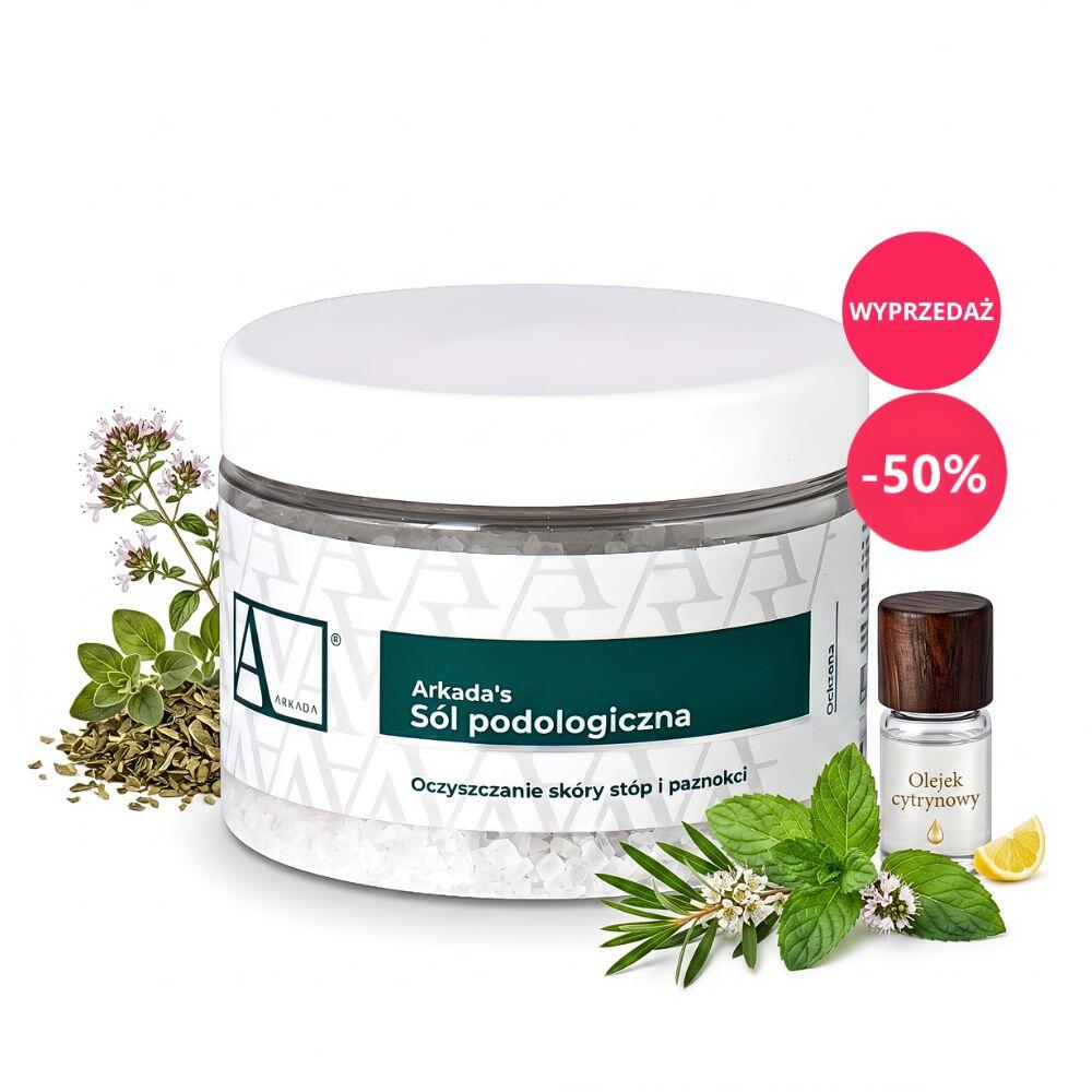 Arkada® Sól Podologiczna – Ochrona Stóp i Dłoni 500 g