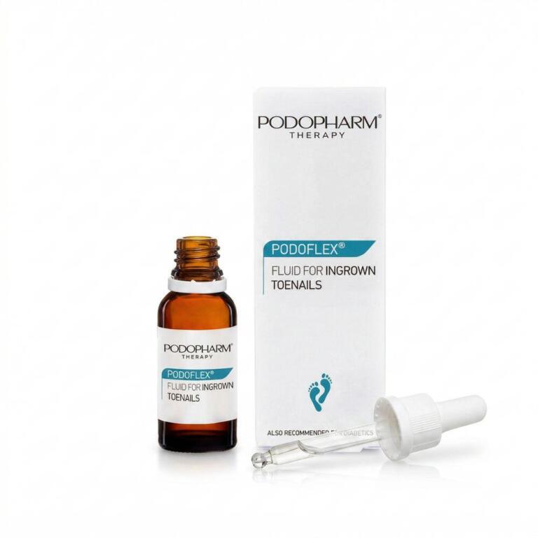 Zestaw na Wrastajace paznokcie  PODOFLEX® Fluid + sonda + tamponada Gehwol
