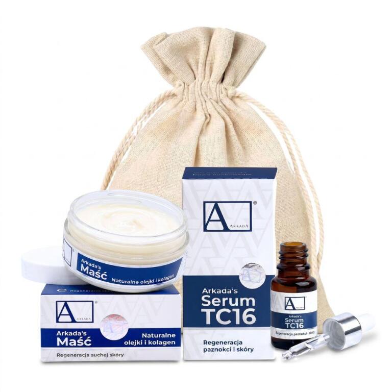AArkada® : Regeneracja Skóry i Paznokci – Zestaw Prezentowy