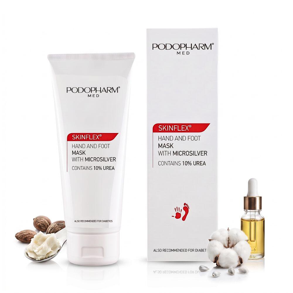 SKINFLEX® Maska do dłoni i stóp z Mikrosrebrem 100 ml