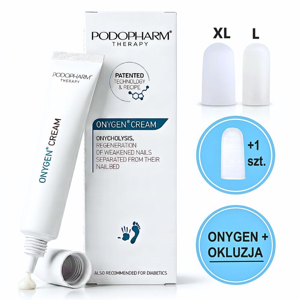 Onycholiza Paznokci Stóp? ONYGEN® Zestaw - Krem + Okluzja na Duży Paluch