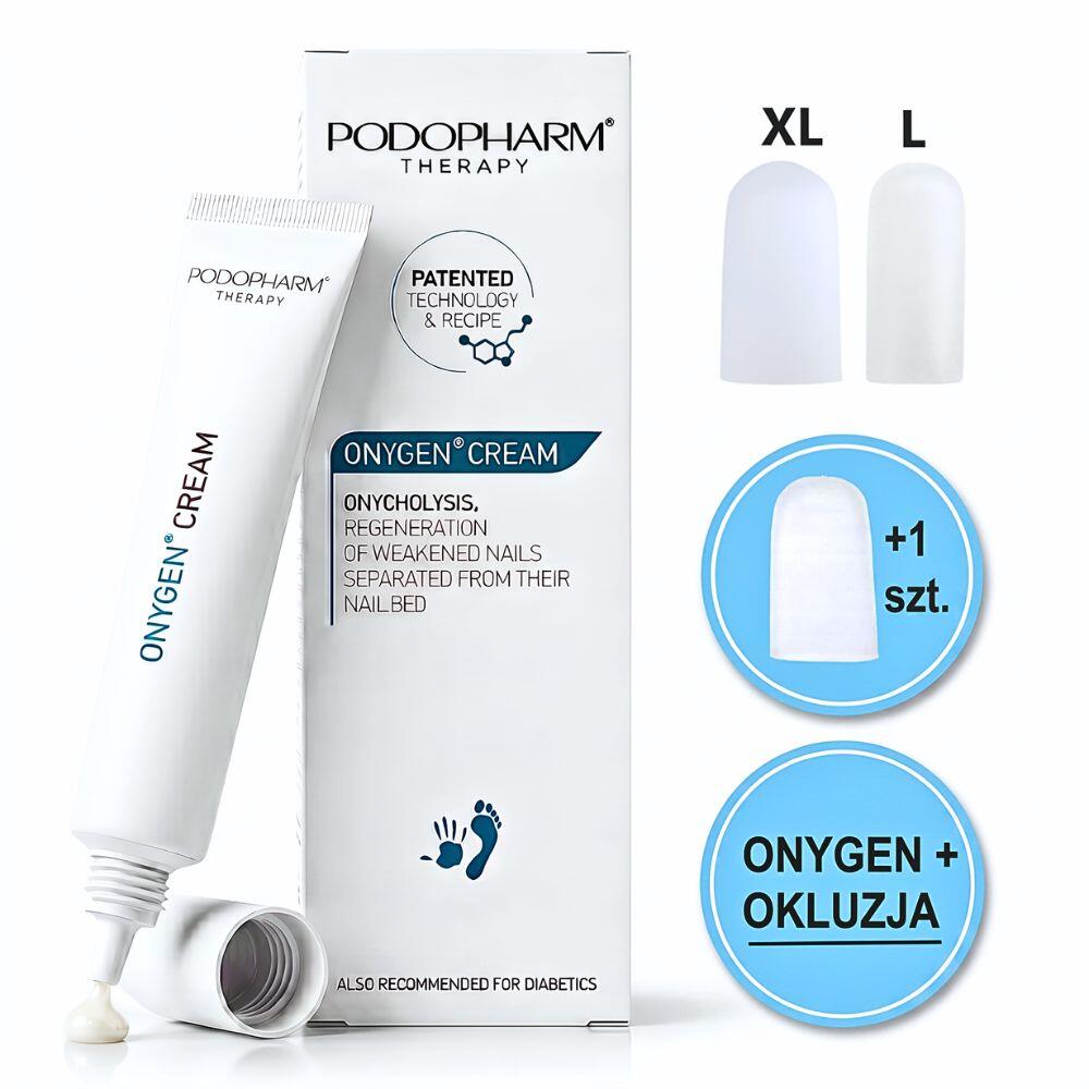 Onycholiza Paznokci Stóp? ONYGEN® Zestaw - Krem + Okluzja na Duży Paluch