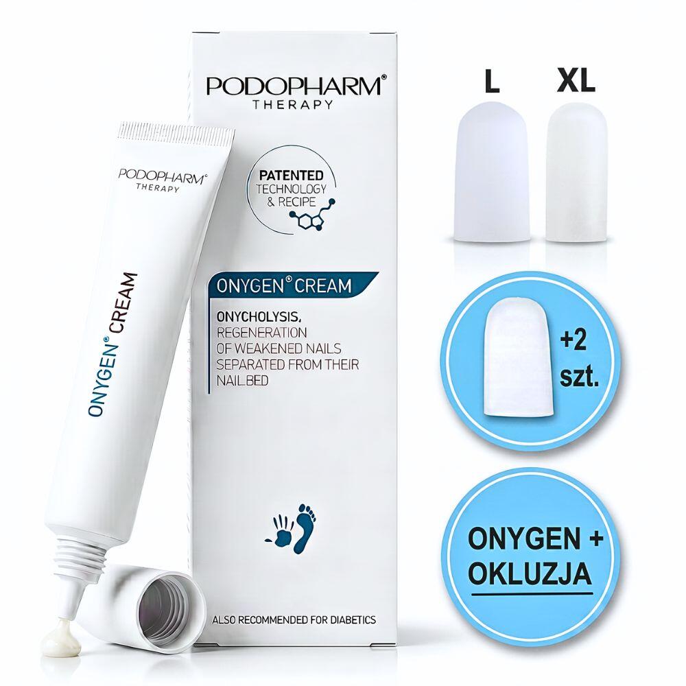 Onycholiza Paznokci Stóp? ONYGEN® Zestaw - Krem + Okluzja na Duży Paluch
