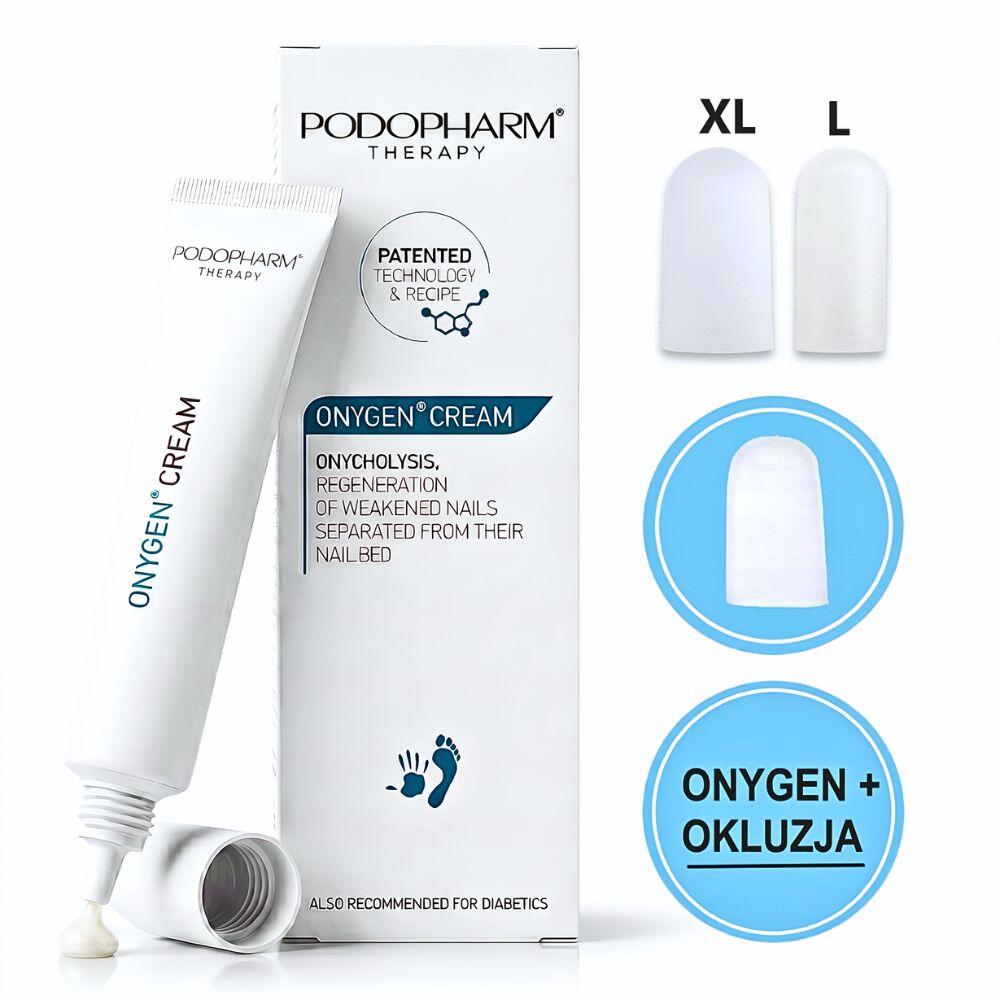 Onycholiza Paznokci Stóp? ONYGEN® Zestaw - Krem + Okluzja na Duży Paluch