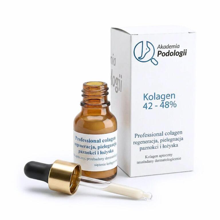 Serum Kolagenowe 42-48% - Regeneracja Zniszczonych Paznokci z Onycholizą