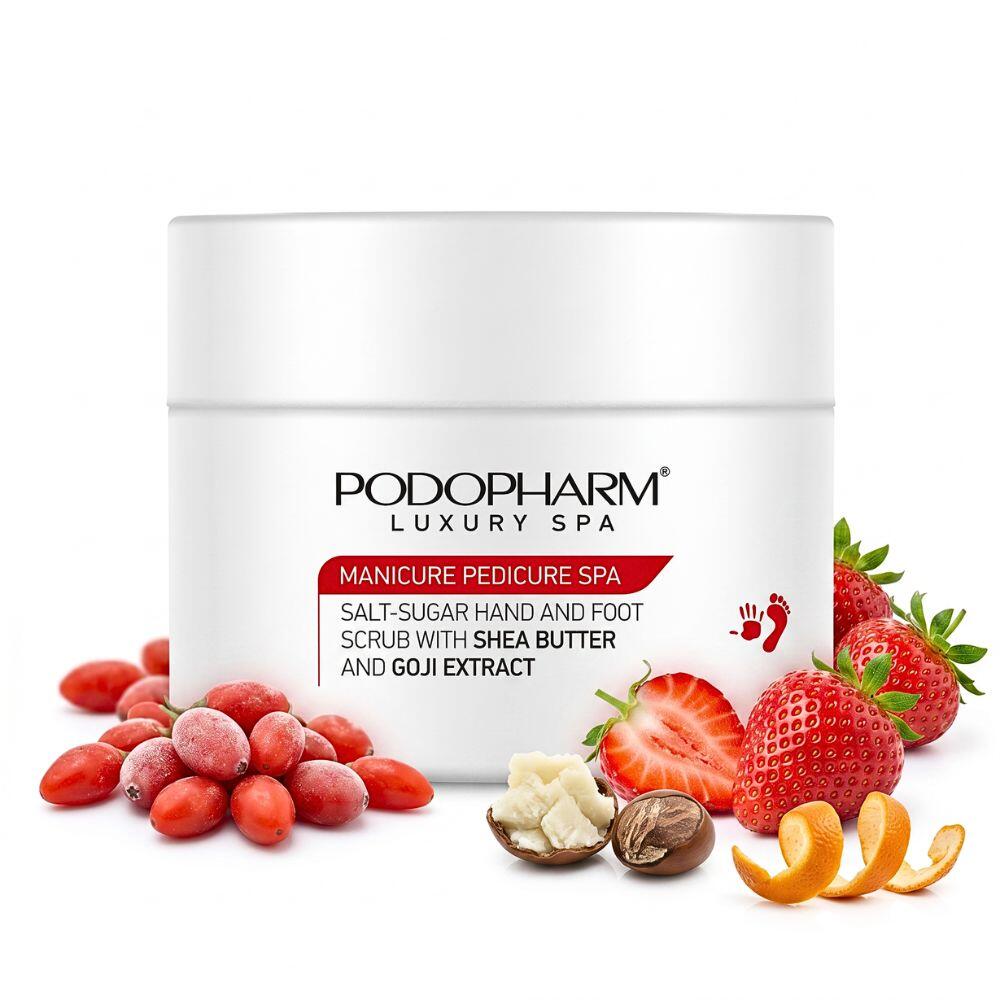 Podopharm® Peeling Solno-Cukrowy z Goji LUXURY SPA z małsem Shea i goji
