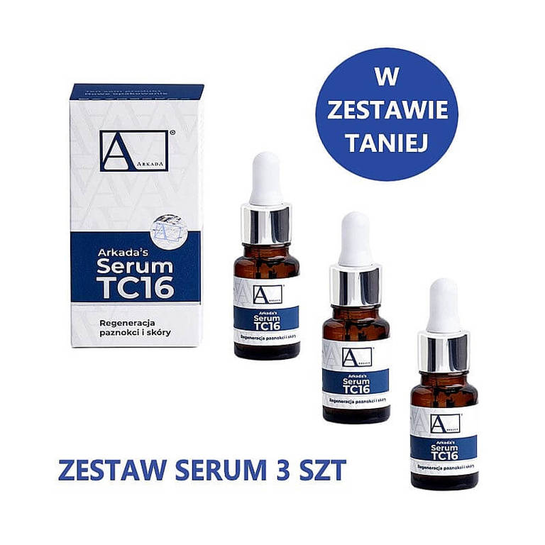Arkada serum TC16 • Zestaw 3 szt