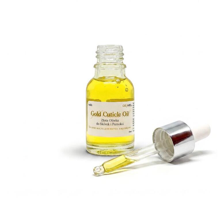 DelaWell® GOLD Cuticle Oil - Naturalna Odżywka do Paznokci i Skórek