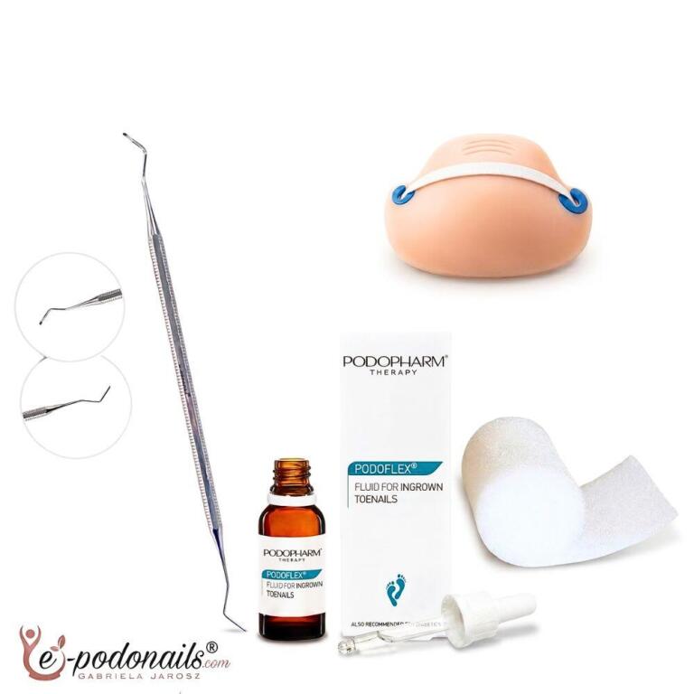 Zestaw do wrastajacych paznokci z tamponadą Ligasano® - profilaktyka i zapobieganie