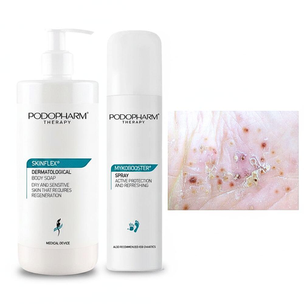 Podopharm® Zestaw do Pielęgnacji Skóry przy Łuszczycy Krostkowej