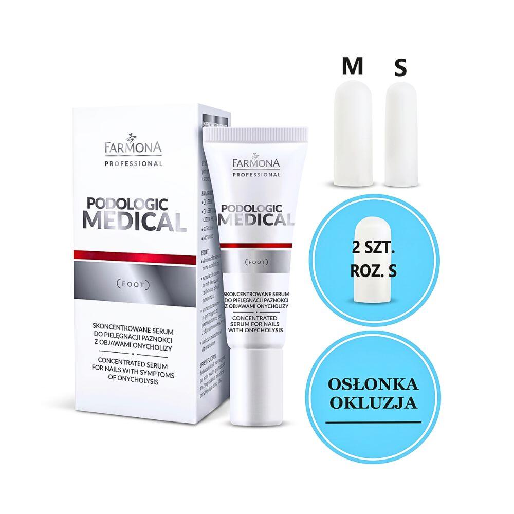 Farmona Podologic Medical Serum do paznokci z onycholizą + osłonka, okluzja