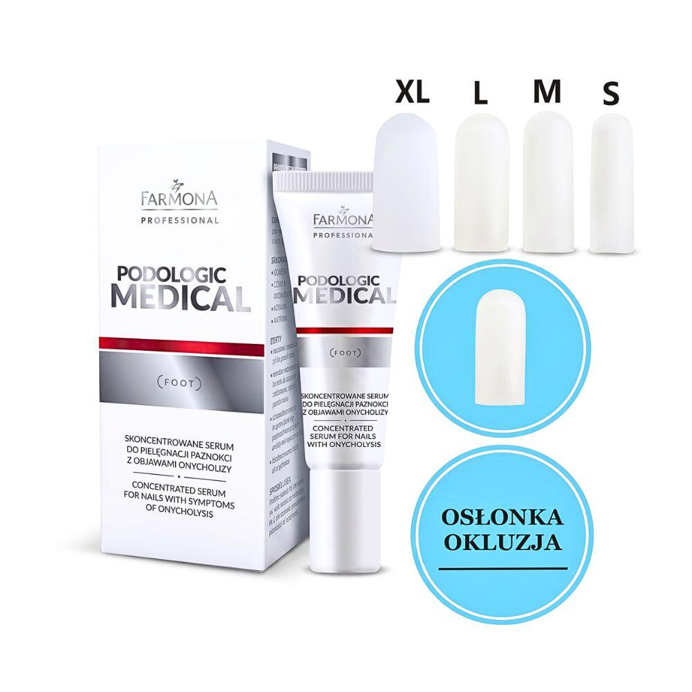 Farmona Podologic Medical Serum do paznokci z onycholizą + osłonka, okluzja