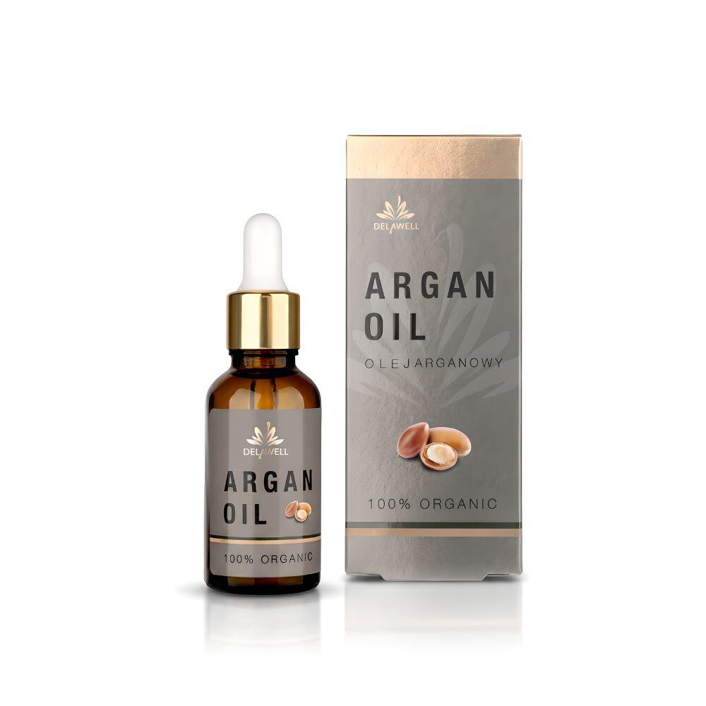 DelaWell® Olejek Arganowy: Naturalny olejek do paznokci i skóry