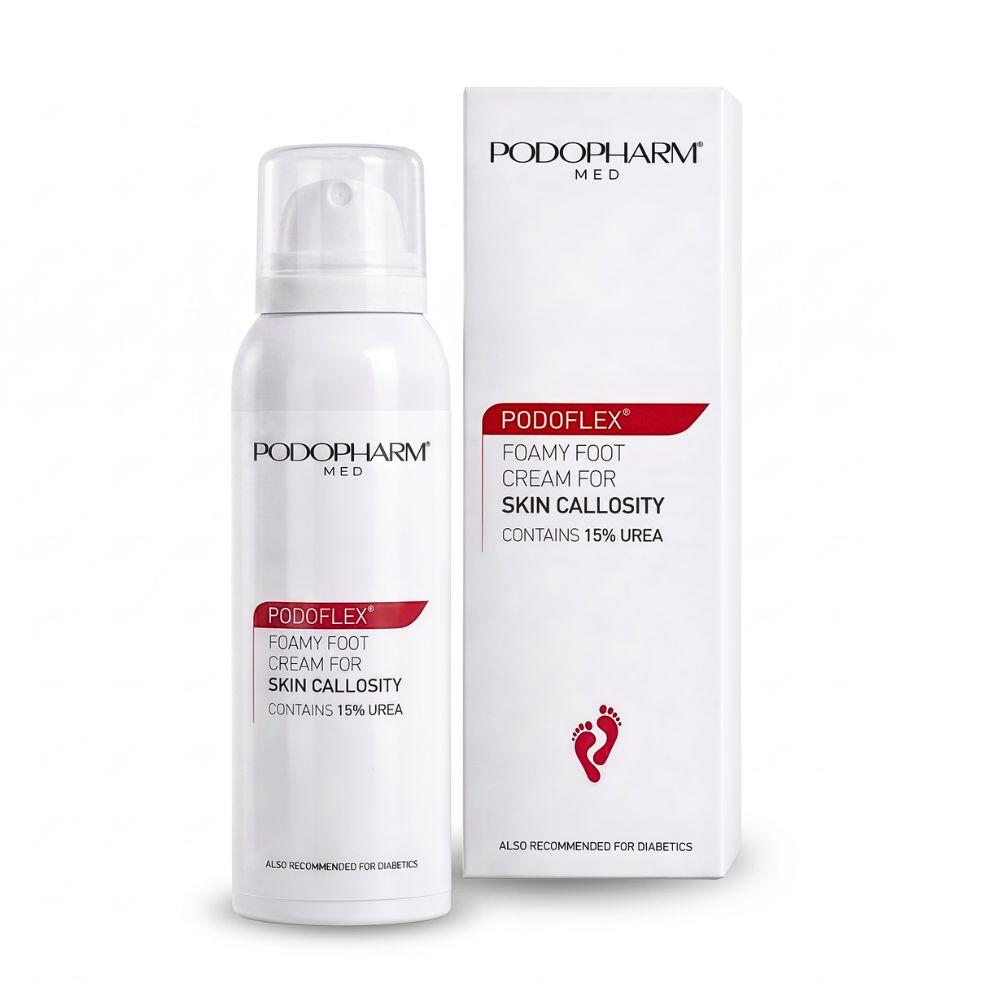 PODOFLEX® Skuteczny Krem w Piance na Zrogowacenia Stóp 125 ml