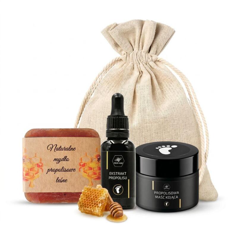 Naturalny Propolis w Lnianym Woreczku – Idealny Prezent