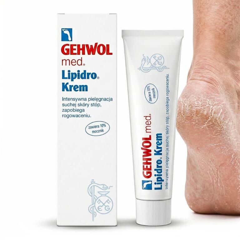 Lipidro® GEHWOL® med. Krem do stóp na pękające pięty