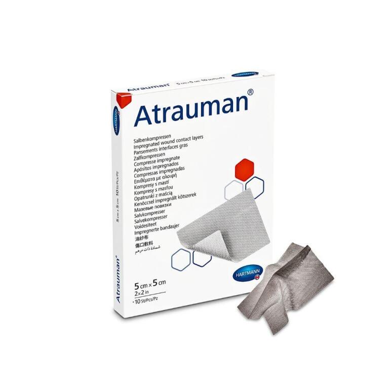 Atrauman Ag Opatrunek maściowy ze srebrem - wrastające paznokcie