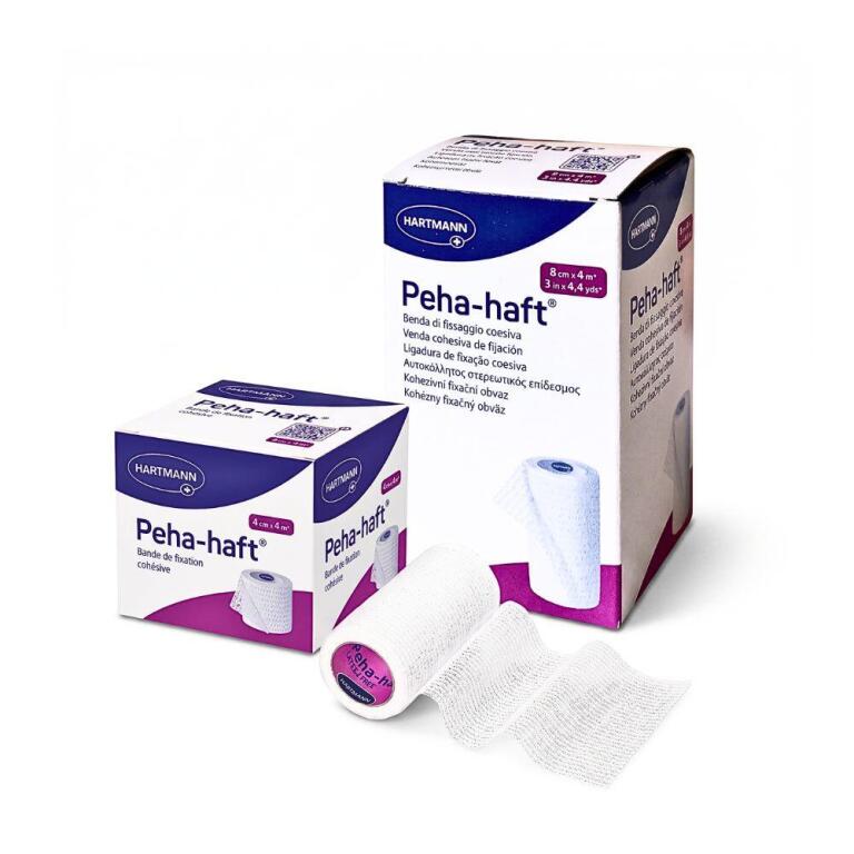 Peha-haft Elastyczna opaska podtrzymująca opatrunki 4cm,  8cm