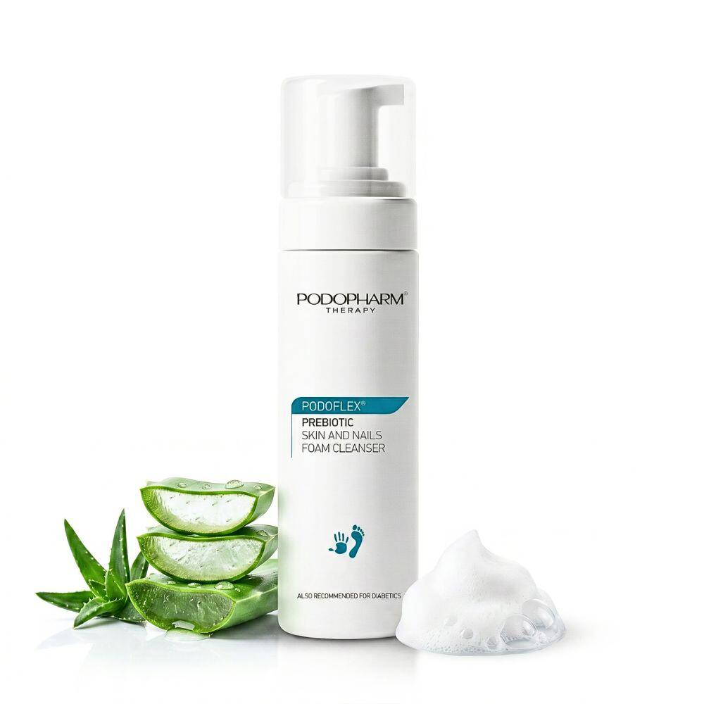 PODOFLEX® Prebiotyczna Pianka myjąca do Skóry i Paznokci 150ml