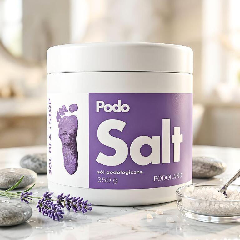Podoland Podo Salt Sól do stóp oczyszczająco-nawilżająca 350 g