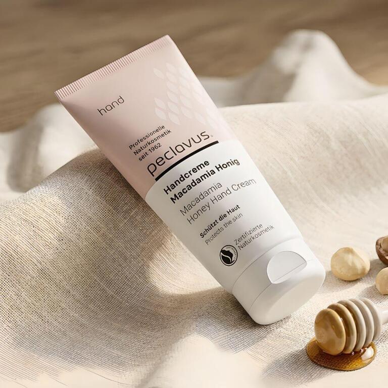 Peclavus hand Ochronny naturalny krem do rąk orzechy makadamia i miód