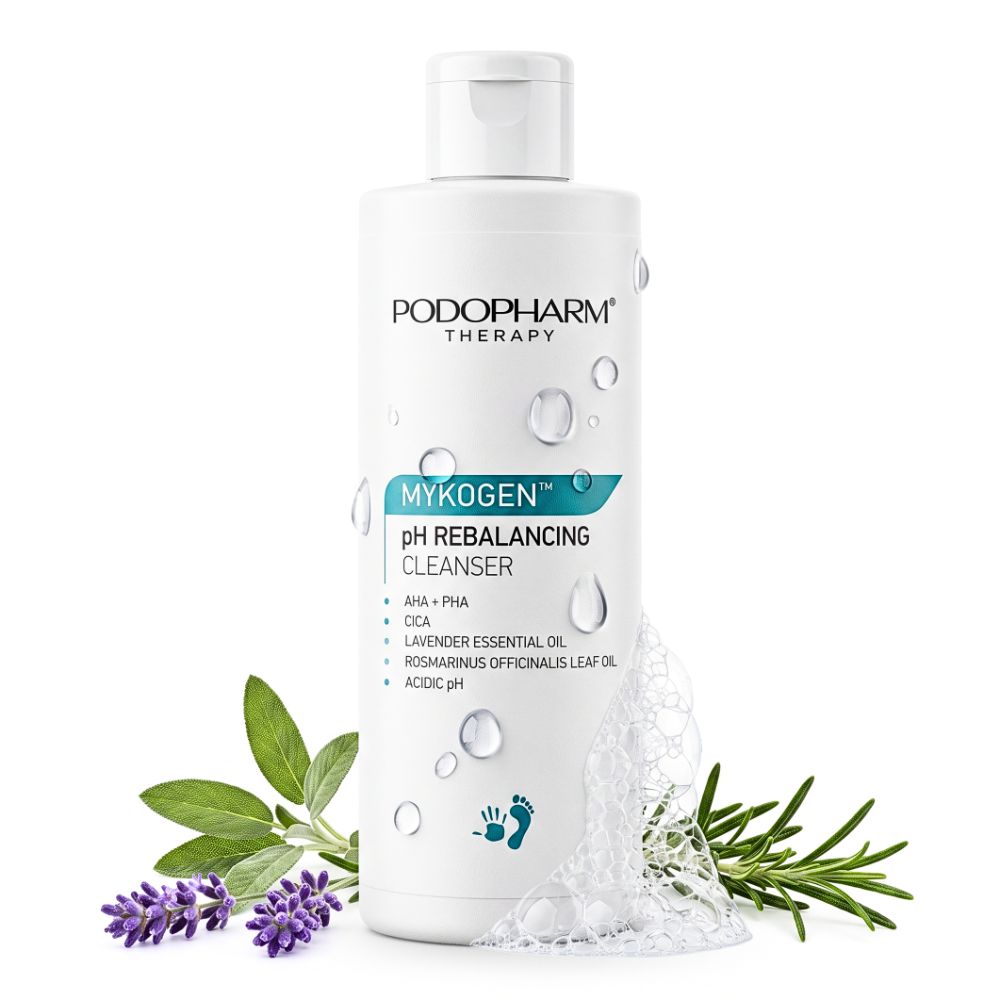 MYKOGEN® Mydełko z kwaśnym pH do stóp i paznokci 200 ml (2)