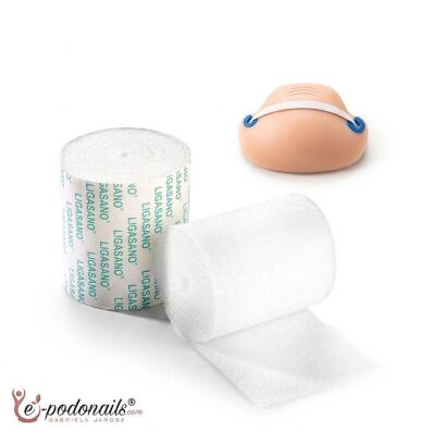  Ligasano® tamponada - wrastające paznokcie rolka 3 m x 5cm x 0.3 cm 