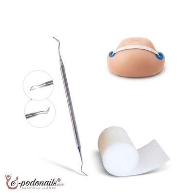 Zestaw na wrastające paznokcie Sonda i Tamponada Ligasano® |PodoNAILS® 