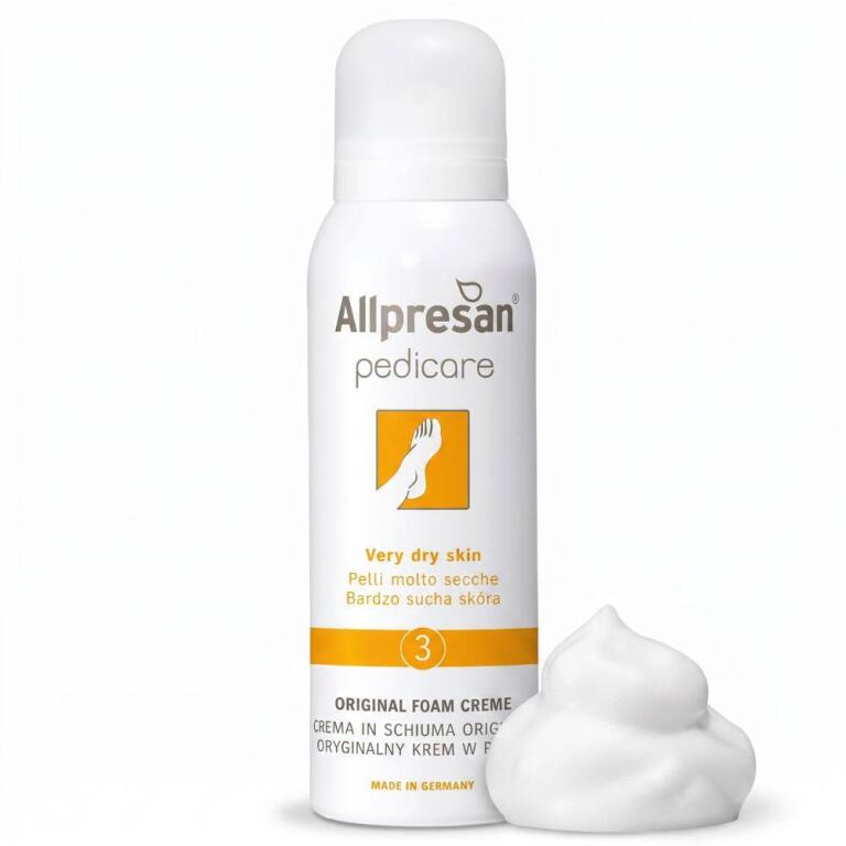 ALLPRESAN Pedicare 3: Krem do stóp w piance na suchą skórę 125ml